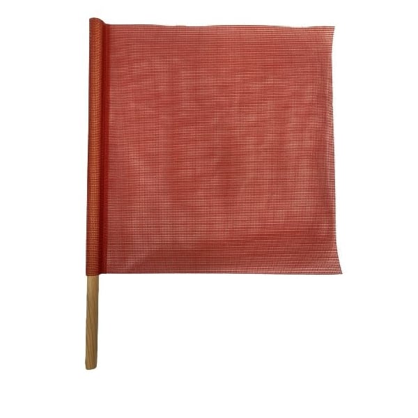 Flag, Red, PVC, 36 in Length, 10 Flags